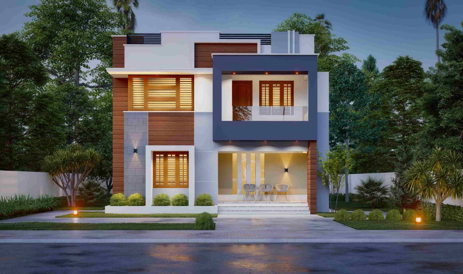 contemporary-front-house-elevation-design